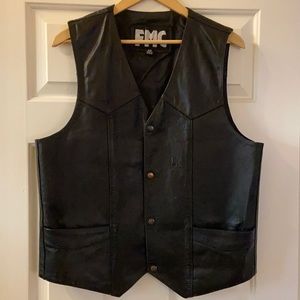 Leather Vest - Men’s Size 42